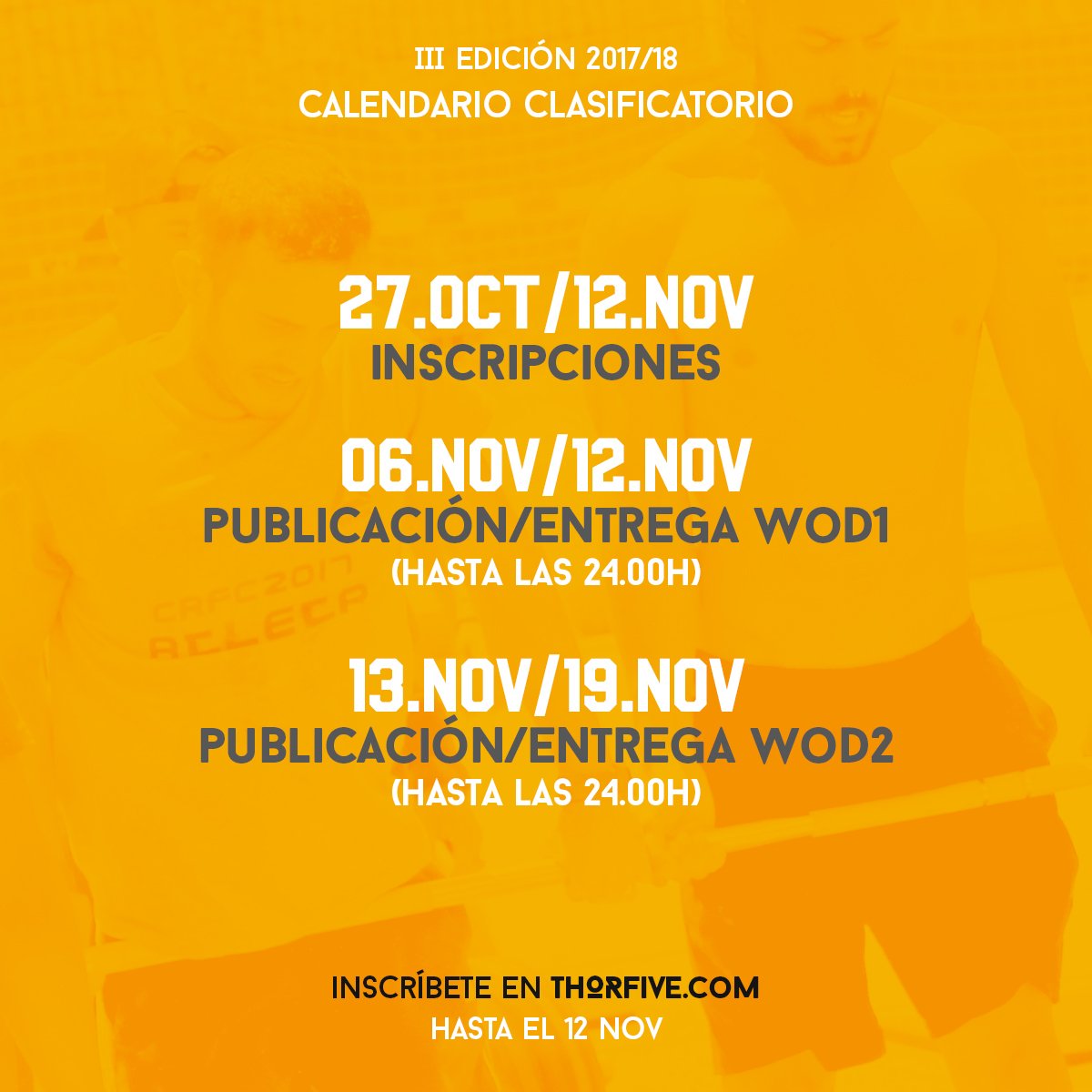Todo el #calendario de la #faseclasificatoria
Entra en app.norepok.com/register, rellena los campos y recibirás mail de confirmación 📹📩📢✔️👍💪📆