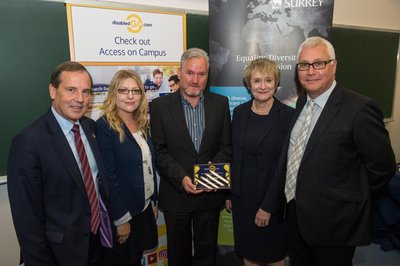 AccessAbleUK's tweet photo. The #DisabledGo @UniOfSurrey Accessibility Checker is now available to students, staff and visitors! https://t.co/hHUWVRck29 https://t.co/TpXTGpVwS4
