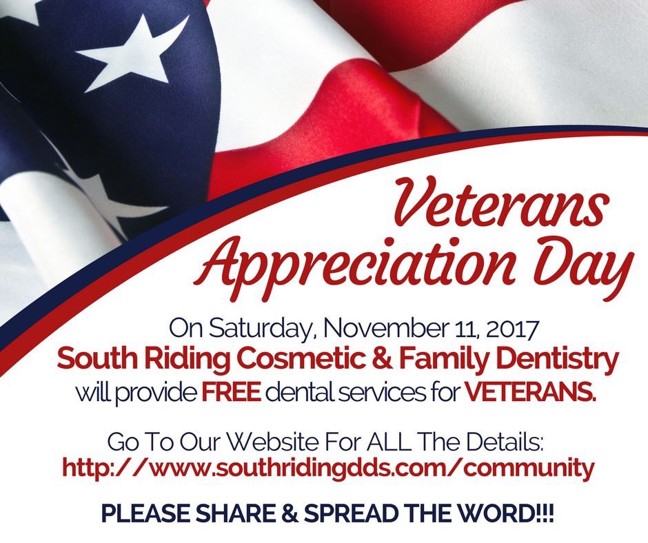 HonorBeer's tweet photo. #VeteransDay free dental care to #veterans  @southridingdds come on out!  #GoodPeople doing #GoodThings #neverforget our #military https://t.co/CFa7lJWxSd