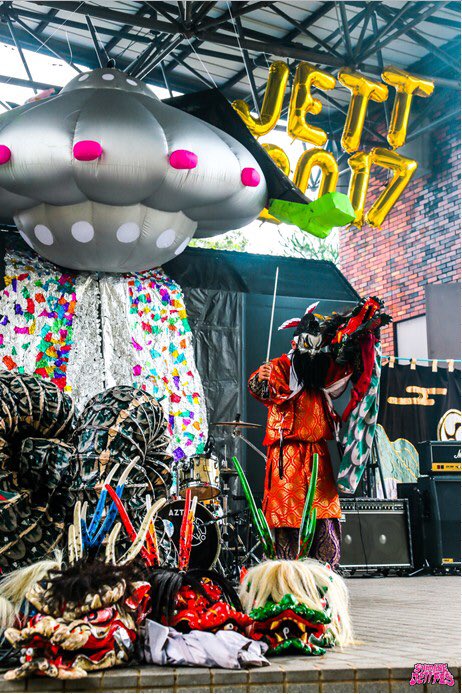 JettFes's tweet photo. SHIMANE JETT FES YAMATANO-OROCHI RISING 2017 1007
photo by #シバエリ
#多根神楽団
演目:ヤマタノオロチ
#レッツゴーズ
#letsgoes 
#宍道湖
#シマネジェットフェス
#ジェットフェス https://t.co/EB2SsxtL9n