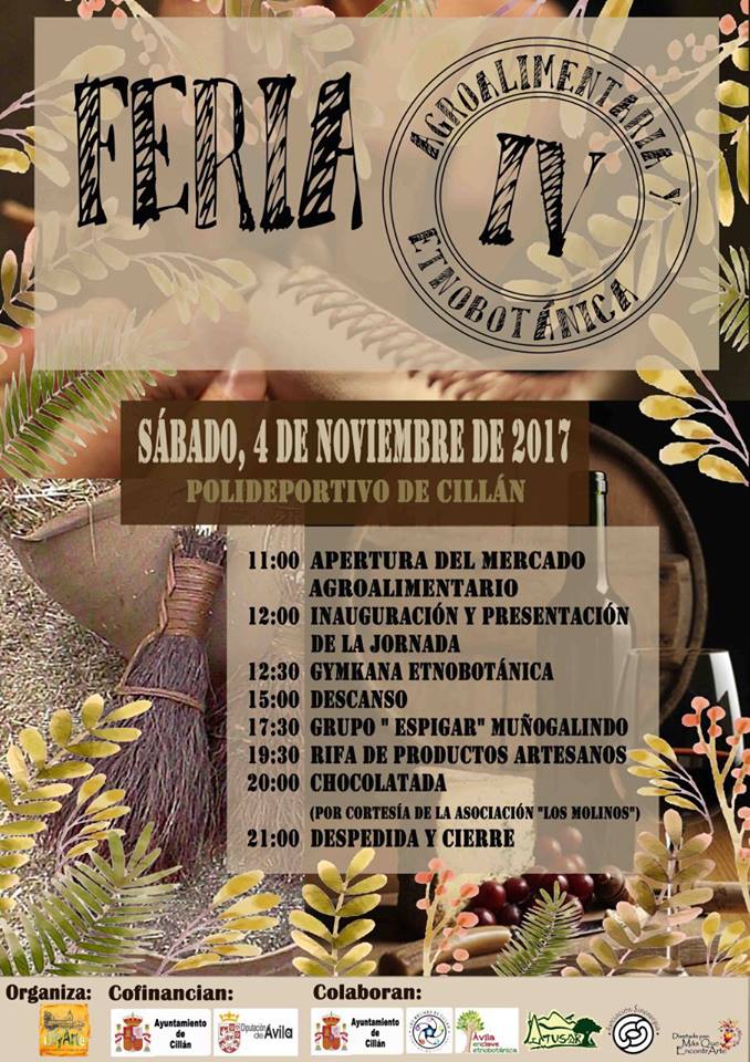 turismodeavila's tweet photo. Mañana, no faltes a la IV Feria Agroalimentaria y Etnobotanica polideportivo de #Cillan https://t.co/H5pqH6Q87O #ÁvilaTeToca @avilaenclave https://t.co/r8K4fod1tr