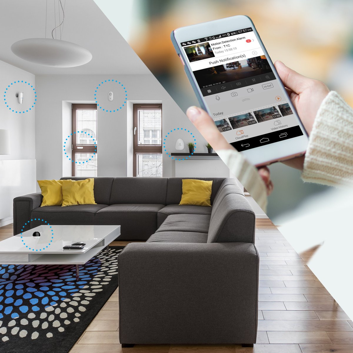 ezvizeurope's tweet photo. EZVIZ smart alarm kit stands #guard for your home or even store and office.
#alarmkit
https://t.co/mf3MPMpnJS https://t.co/yeAmGeNgKz