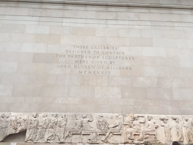 Rosetta Stone, Elgin Marbles (the Parthenon Sculptures) at the British Museum. #colonialism :P https://t<a href="/tag/colonialism"class="tags"><span>#colonialism</span></a>
