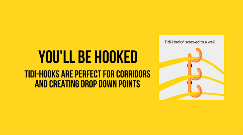TidiCable's tweet photo. This is our favourite punny post...

Tidi-Hooks are one of the safest ways to manage trailing cables: https://t.co/fHlkYACGhm https://t.co/MwMgcD1kar