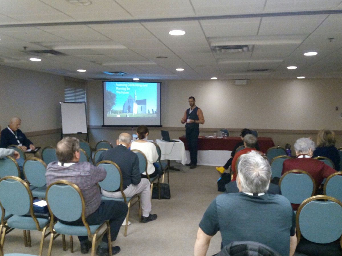 sophiec_expo's tweet image. Assessing old buildings - Tom Morrison @AHNB_APNB #AHNB #APNB