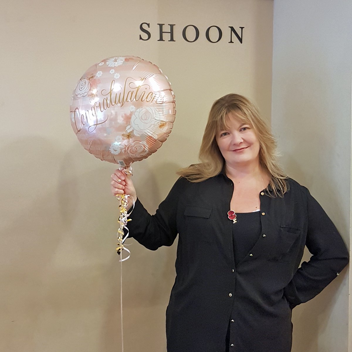 shoonshoes's tweet photo. A massive congratulations and happy work anniversary to our wonderful manager Sue, who has been with company 20 years today! https://t.co/Ii6YpD9kVE