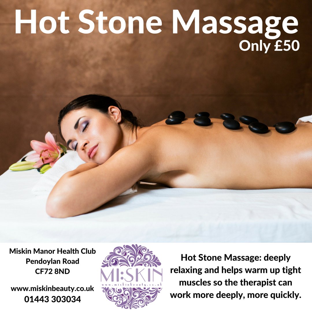 #Hot #Stone #Massage: deeply #relaxing and helps warm up tight #muscles so we can work more deeply, more quickly. Book today for just £50.