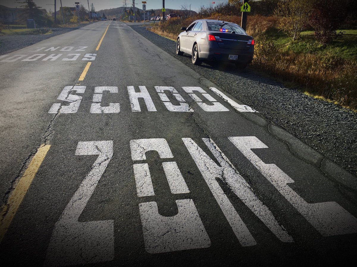 RNC_PoliceNL's tweet photo. Multiple drivers ticketed for speeding this morning in @TownofCBS #SchoolZones as part of #OpRECESS #nltraffic https://t.co/1BAXGDtiIX