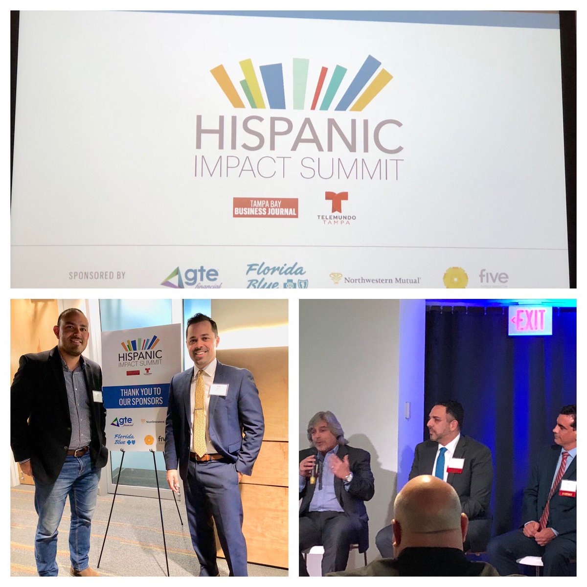 MarioADuarte's tweet photo. Had fun yesterday with @TheDuarteFirm at Hispanic Impact Summit, put on by @TBBJnewsroom @TelemundoTampa.  Great event! 👍 https://t.co/kkKt6vIAbS