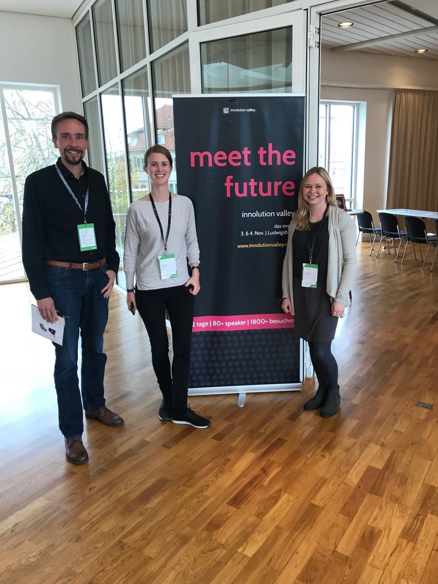 BoschPresse's tweet photo. Meet and build the #future: Bosch Startup #myScotty bei der Startup Konferenz des #innolutionvalley in Ludwigsburg. https://t.co/Dun8cprb2i https://t.co/m63lsUeUhv