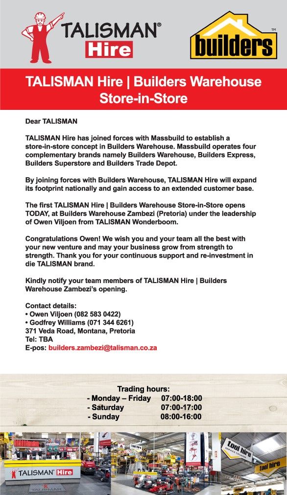 builders warehouse wonderboom