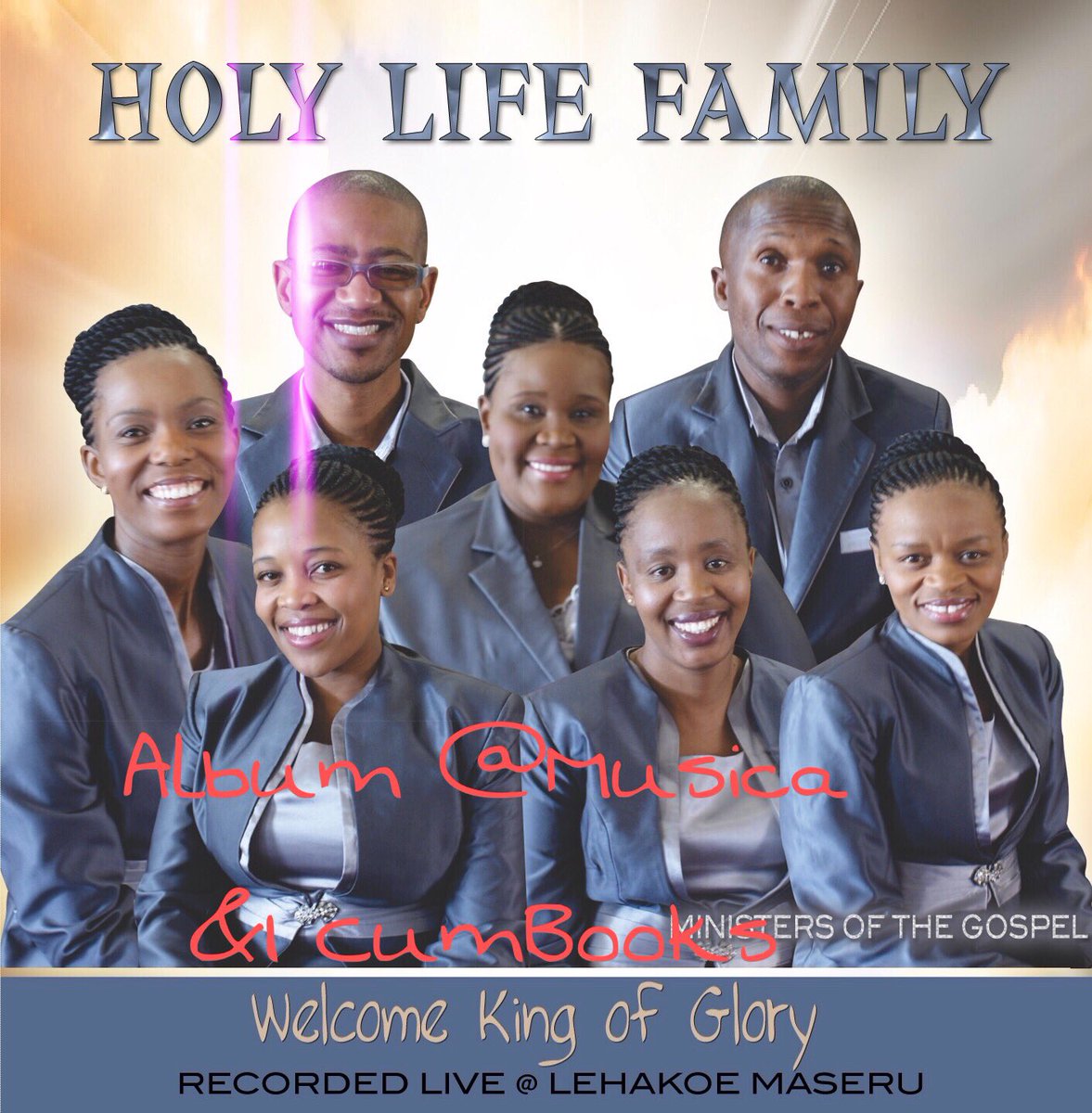 phutidoc's tweet photo. Start your weekend on a high with worship by @holylfamily. Album name: Welcome King of Glory available @MUSICA_AFRICA &amp; @CUMBooks https://t.co/Y14BCjgrp3