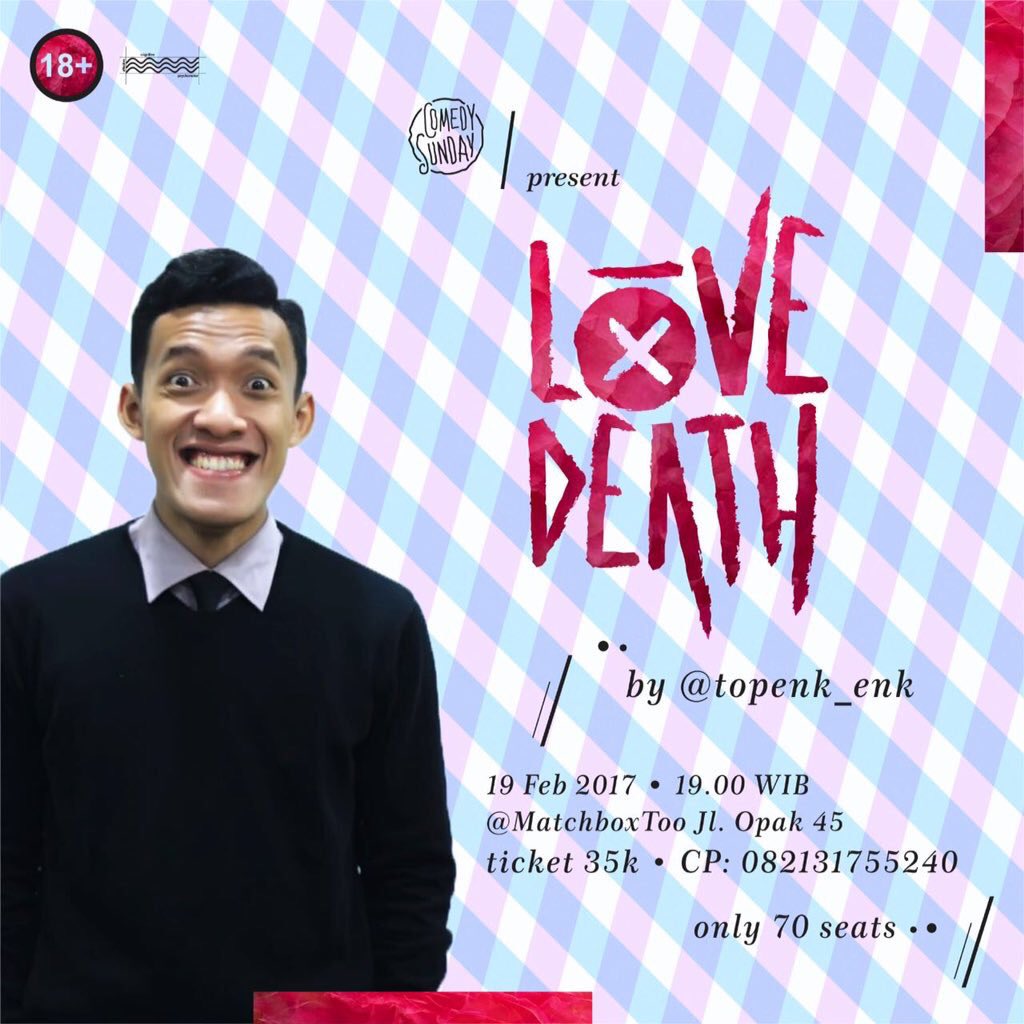 donopradana's tweet photo. Dari comic2 ini, siapa aja yang mau kalian tonton Desember besok bareng Adri??? @comedy_sunday #LPLK https://t.co/L9ivpgENDA