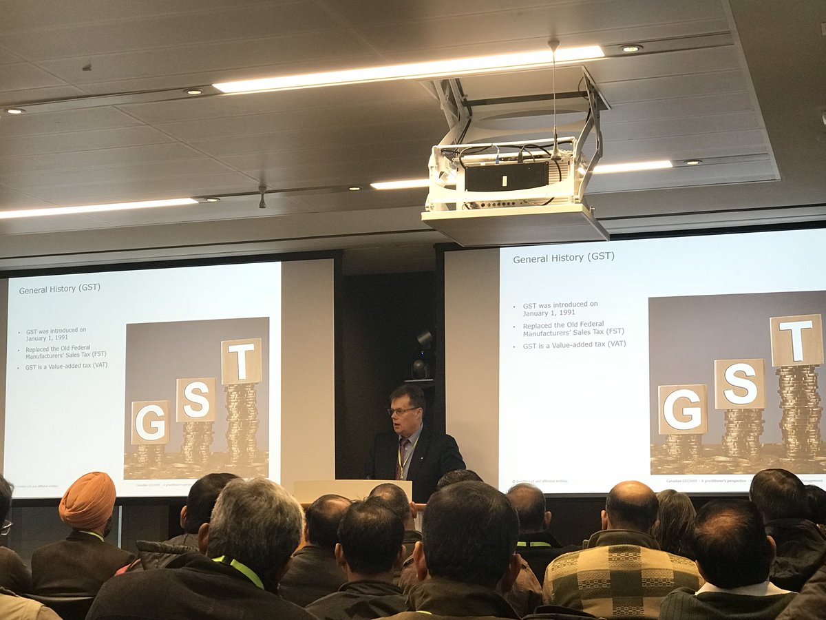 GlobalPrashant's tweet photo. Canadian GST/HST- A practitionerโs perspective:- presentation to participants of National Institute of Financial Management. #senecago ๐ฎ๐ณ๐จ๐ฆ https://t.co/DETCzPUmed