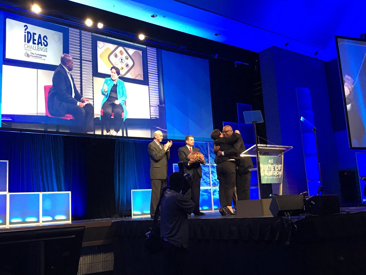 jasonesteves's tweet photo. Congrats @philanthropyATL for winning Harry West Visionary Award this morning at @AtlantaRegional #SORB17!!! https://t.co/8yBNwumEIP