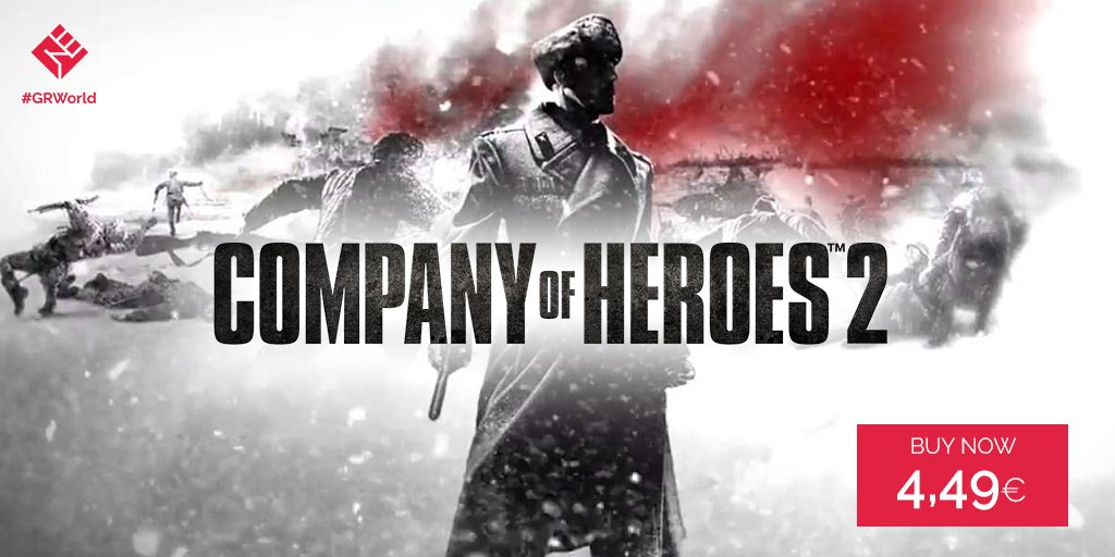Company of Heroes 2 - 4.49€! Buy now -> bit.ly/CompanyofHeroe…
#Deal #pc #game #promo