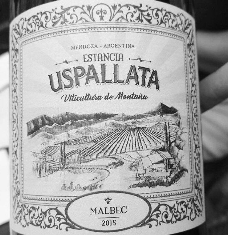 EstanciaUspa's tweet photo. Nuestra Etiqueta 🍷🍇😍
#Winelovers #Vineyard #Brand #Mendoza #Argentina #Uspallata #Malbec #MalbecDay #Malbec2017 #RobertParker #TimAtkin https://t.co/PKsTk04mfB