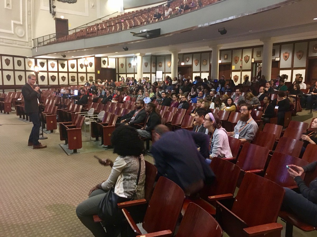 scfuess's tweet photo. .@MatherOCCS kicks off #ccbls2017 - 215+ Ts attending from 20 schools, 6 districts! @ChiPubSchools https://t.co/eb4FftictM https://t.co/jXtcmpTYLP