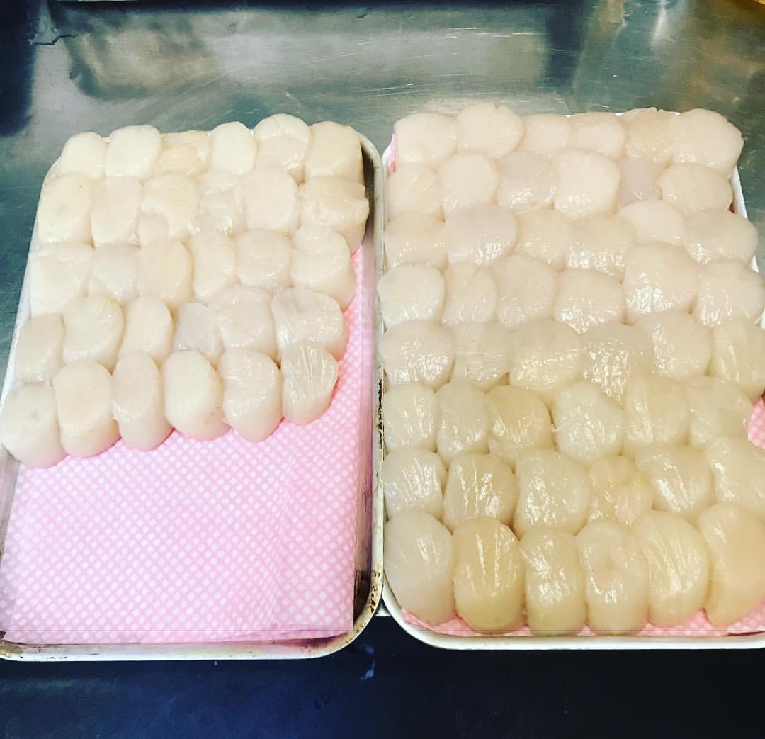 jukeandloe's tweet photo. All done, ready for our new scallop dish.#ecclesallroad #independantsheffield #sheffieldissuper https://t.co/0sf2ReDcjc