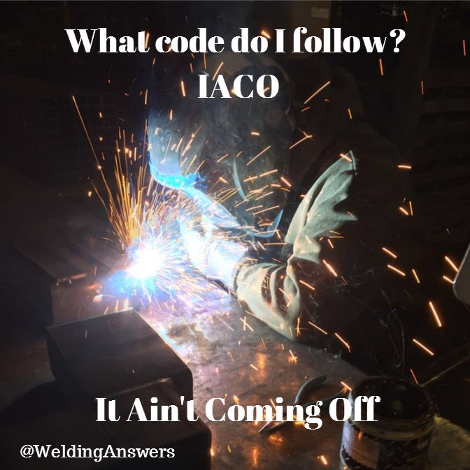 WeldingAnswers's tweet photo. #welding #welder #codewelder #qualifiedwelder #wps #wpqr #mig #certifiedwelder #iaco #weldinganswers https://t.co/GoBBmCquh1