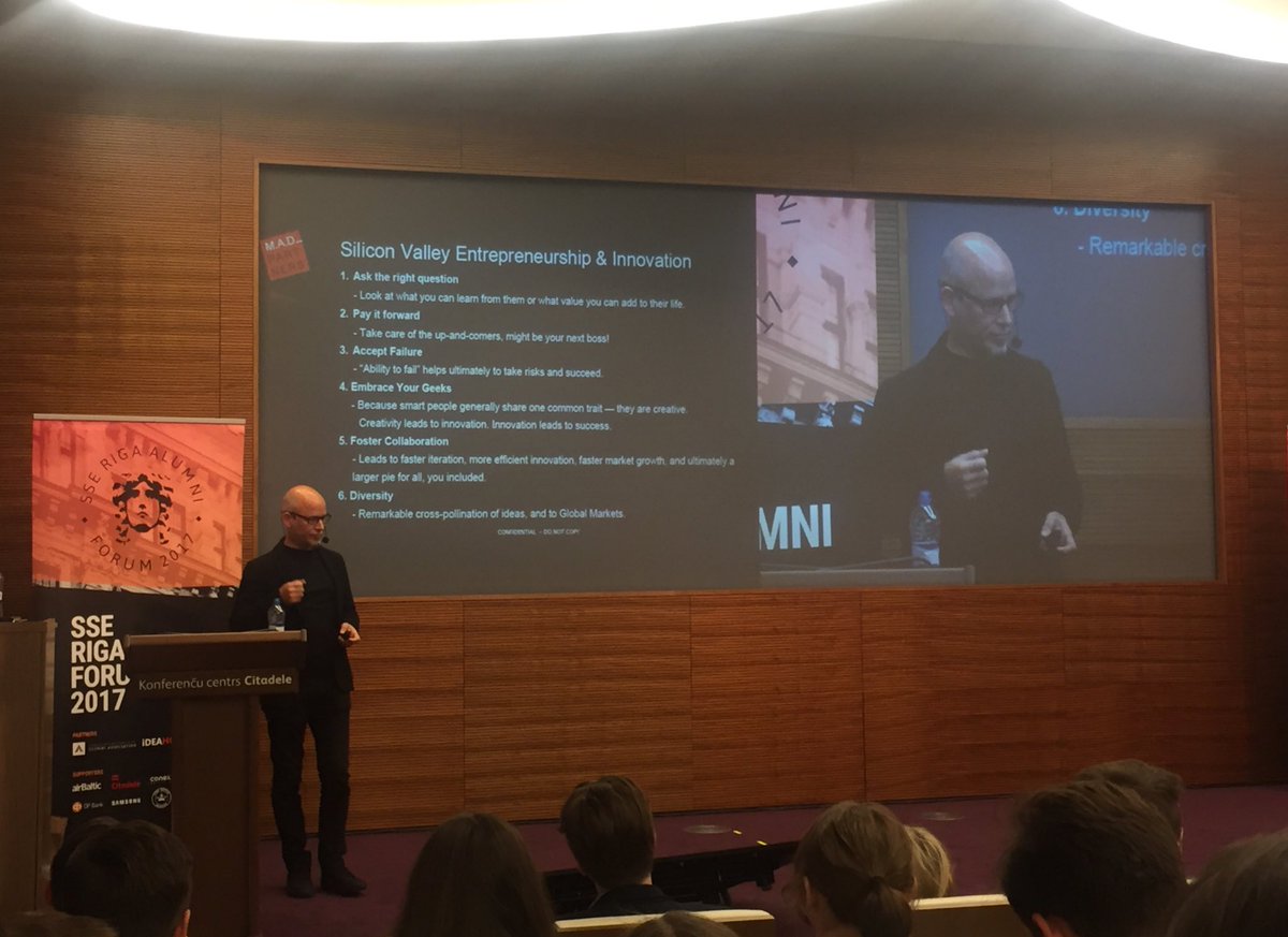 Silicon Valley is not a location. It's a mindset. <a href="/PekkaParnanen/">Pekka Parnanen</a> #Alumniforum