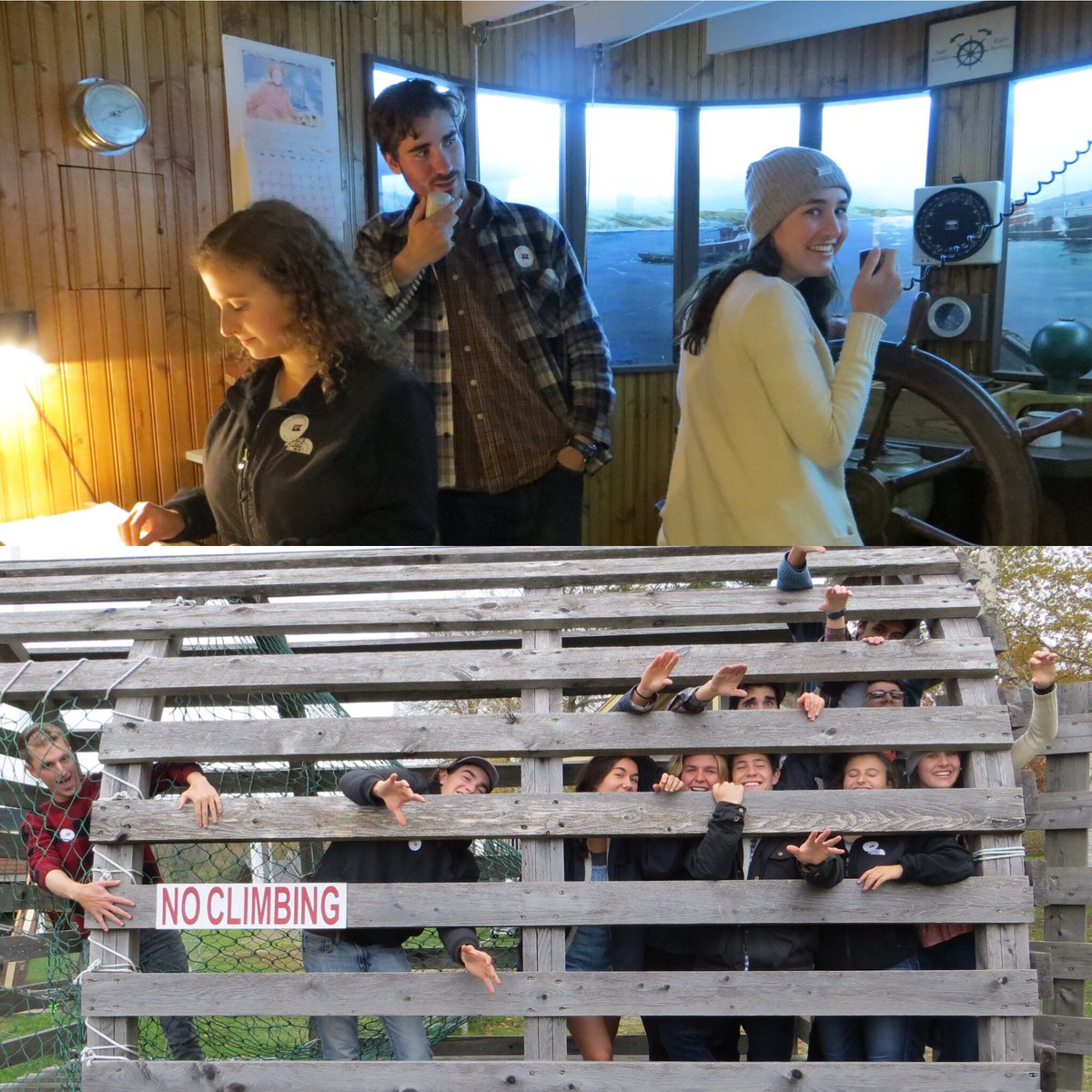 bowdoinscsc's tweet photo. #BMSS2017 visits the @MaineMaritimeMu during History of Harpswell and the Maine Coast #Bowdoin https://t.co/oO5Gztqisz