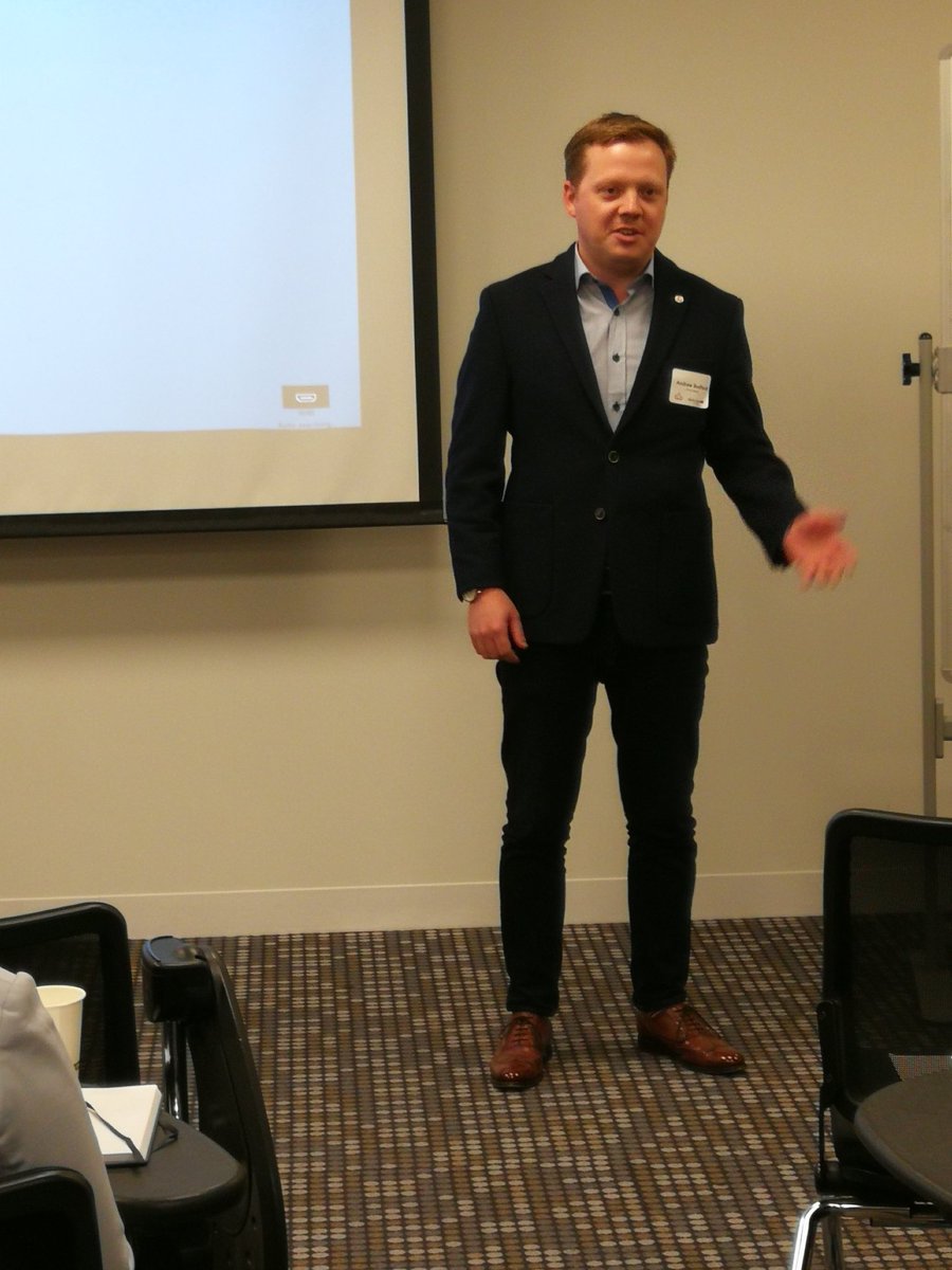 <a href="/AndrewBedford/">Andrew Bedford</a> pitching Hart Shoes <a href="/The_CENE/">The CENE</a> <a href="/ONBCanada/">Opportunities NB</a>