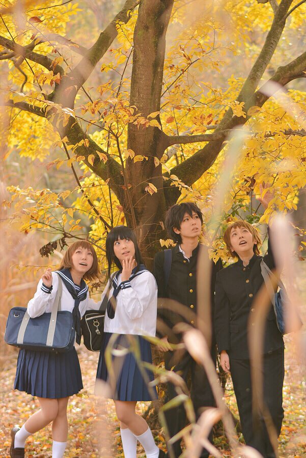 みとの夏は終わった Twitterissa 日常切り取り系の写真がとてもお気に入りv 氷菓 コスプレ 折木 奉太郎 りりた 千反田 える いずみ 福部 里志 ユキヲ 伊原 摩耶花 みと Photo 和希