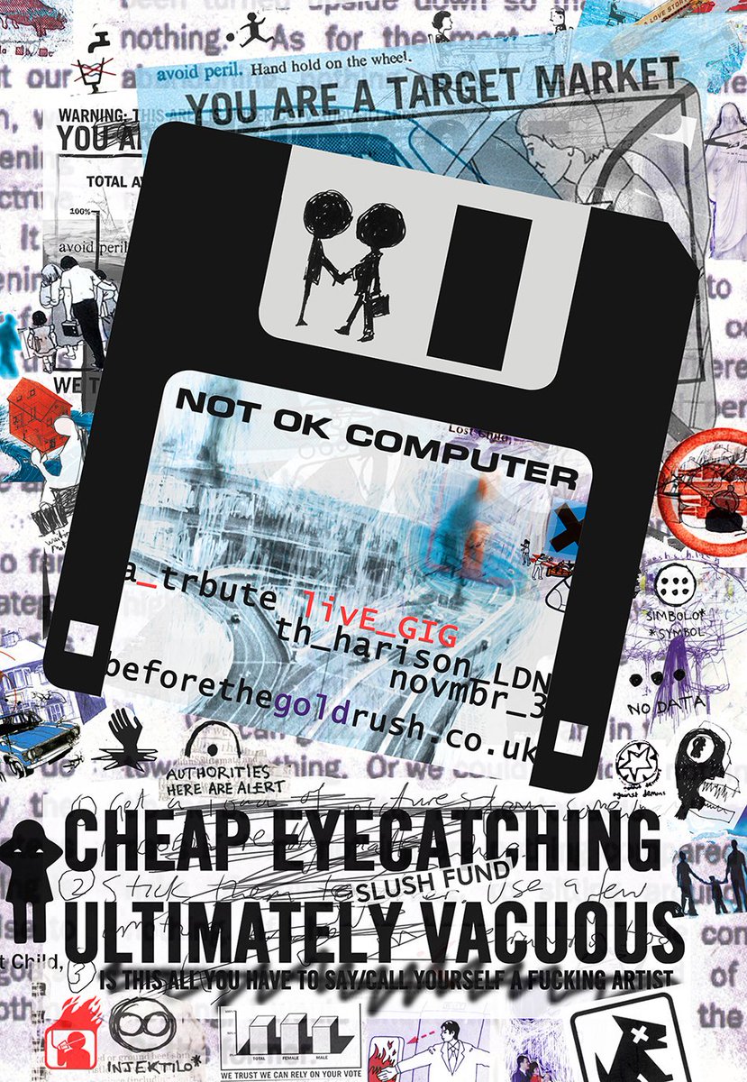 Tonight #Radiohead are not playing <a href="/TheHarrisonFolk/">The Harrison Pub</a> in Kings Cross! Final few tickets are available here wegottickets.com/event/413678 Doors 8pm.