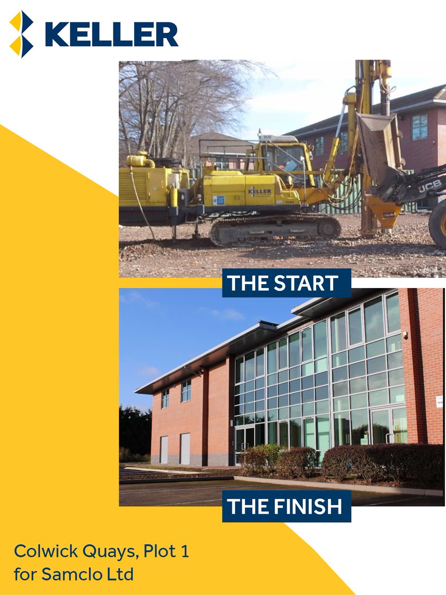 Always nice to see a completed job, this one for <a href="/SamcloLtd/">Samclo Ltd</a> in Nottingham where we installed 161no stone columns. Nice building #piling!