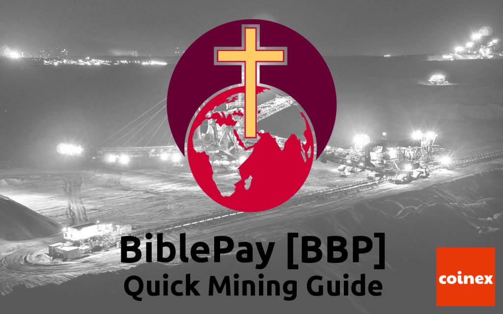 coinexdk's tweet photo. Quick guide: Mining BiblePay (BBP) on your computer https://t.co/An6pS4E0Ns https://t.co/1LWO1OzPSC