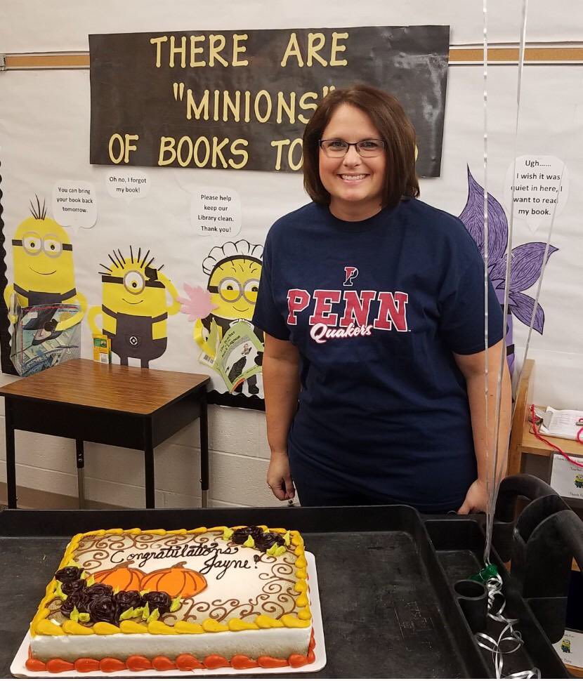 SW school counselor, Mrs. Hain, is named “School Counselor of the Year” in all of Pennsylvania!  Congratulations!