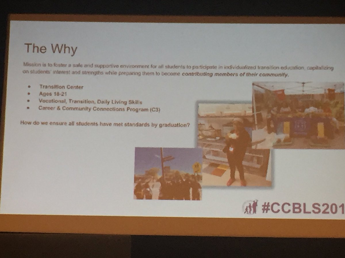 alanmather's tweet photo. Southside Occupational shares how #CompetencyBased learning works for special needs students @ChiPubSchools #CCBLS2017 #CBL for all! https://t.co/ehWbIK9Dx4
