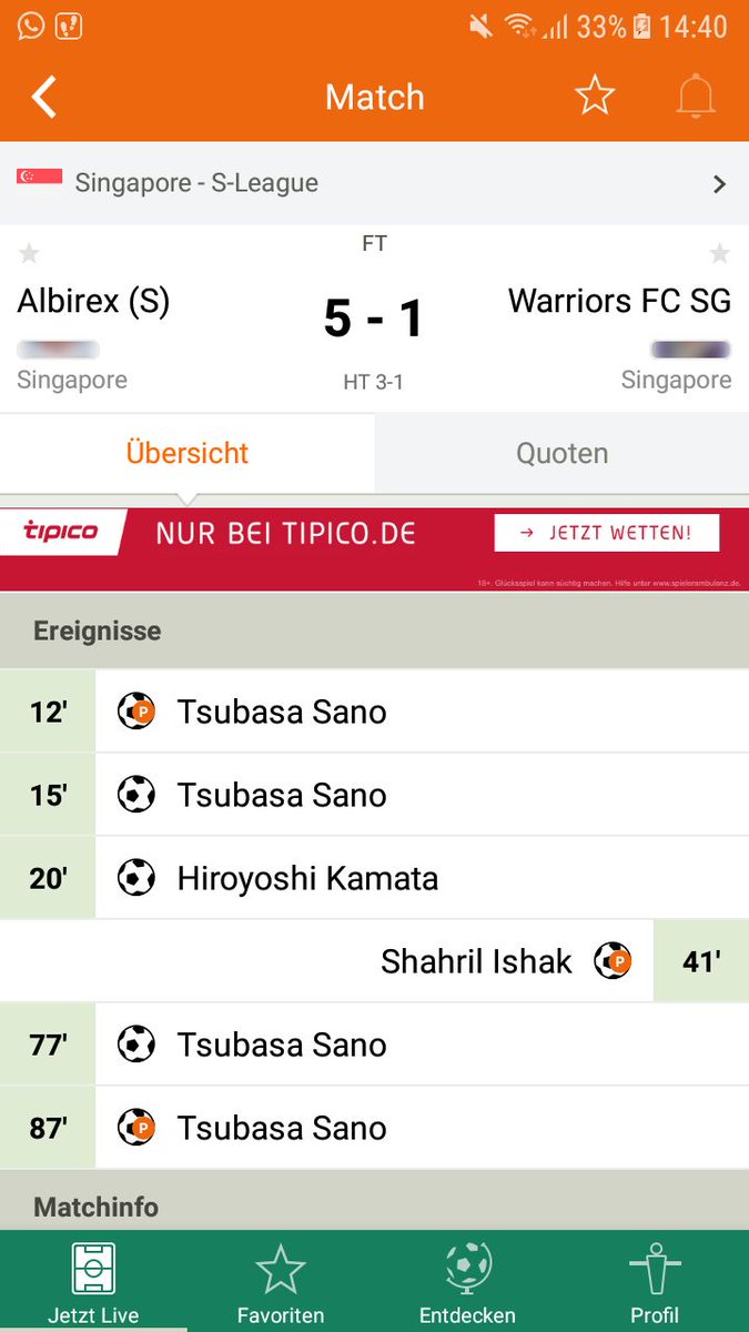 DPloch90's tweet photo. 4 Tore Tsubasa? Kommt mir irgendwie bekannt vor #superkickers https://t.co/FFnxLDq4Au