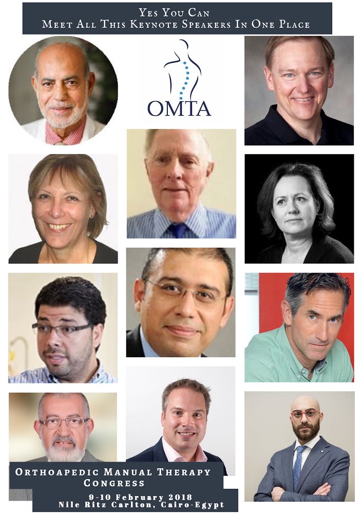 PRIMEPHYSIOUK's tweet photo. 1st specialized manual Therapy congress in the middle east.
https://t.co/HWbdNEk8Dx
#OMTA_CONGRESS  #ifompt #brian_mulligan #kinetic_control https://t.co/Bz8aSVpY8G