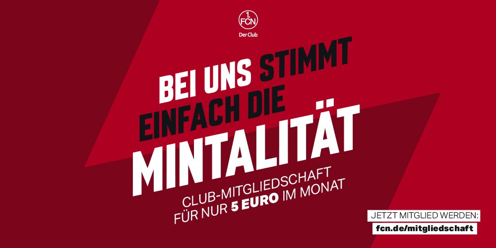Liebe, Glaube, Mitgliedschaft: Auftakt Mitgliederkampagne! Alle Infos: 👉bit.ly/LiebeGlaubeMit… #fcn