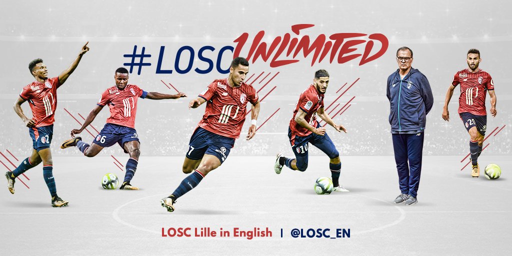 LOSC_EN's tweet photo. Welcome! You can now keep up to date with the latest from LOSC Lille in English 🇬🇧! Follow @LOSC_EN and don't miss a thing. #LOSCUnlimited https://t.co/36Q8ar6LCJ