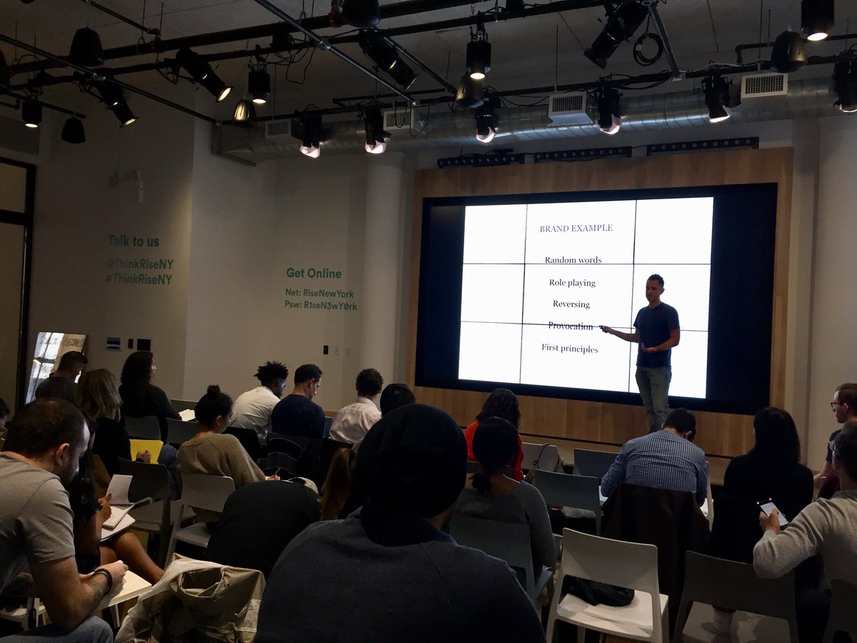 StratStackHQ's tweet photo. .@markpollard helping everyone being idea fit this morning. Next session next Friday at 8.15. Register here: https://t.co/4NDX6kffE4 https://t.co/n27yrXBpSY