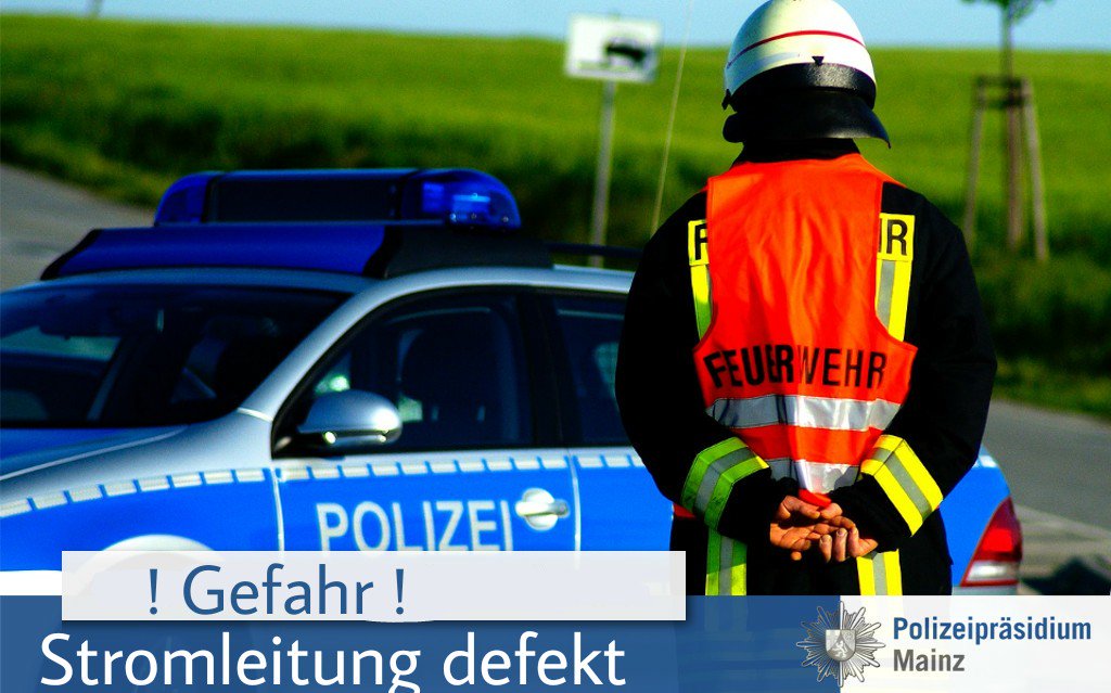 PolizeiMainz's tweet image. ❗Gefahr❗
#A60 #Ingelheim|
defekte #Stromleitung|
Baum in Brand gesetzt|
Abstand halten|
Feuerwehr im Einsatz|