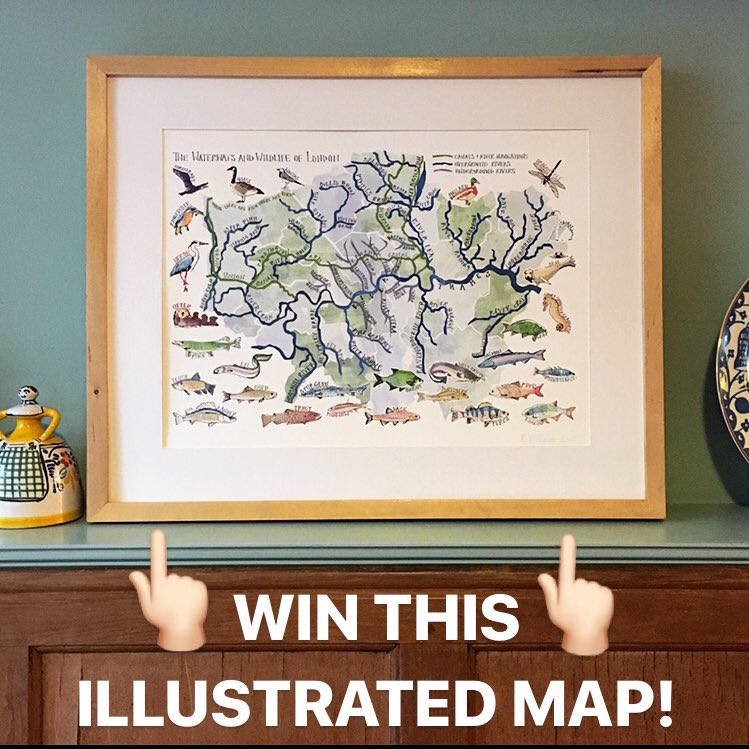 Win one my illustrated maps! Enter here👉🏻 rebsville.com/blog-1/waterwa… #giveaway #win #competition #artistsontwitter