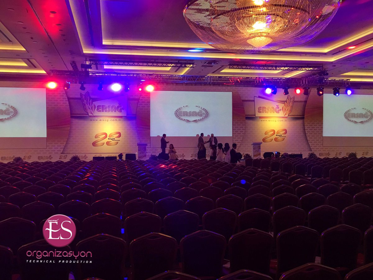 eseventofficial's tweet photo. "ERSAĞ 22. Yıl Semineri" ES Organizasyon|Technical Production® https://t.co/2mKEX4BMYR