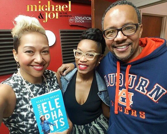 alechiareese's tweet photo. Sipping #warmteaandhennessy &amp; #eatingelephants on the radio this morning with @michaelandjoi! They are the bestest 🙌🏾 https://t.co/95fUxNYVYs