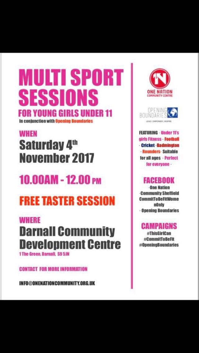 ONENATIONCC's tweet image. .RT Introducing new Girls cricket academy &amp;amp; launching exciting partnership with @DarnallCentre @OB_0fficial @Sport_England @YorkshireSport