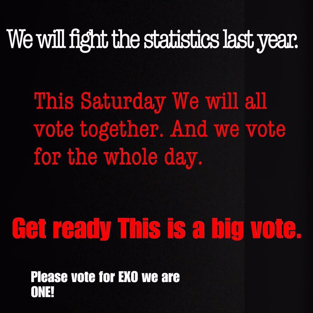 EXOUpdates09's tweet photo. Let’s Make the Gap bigger.💪🏻Be ready for the MASS VOTING!!🔥🔥We Can Do this!!💪🏻
#FightingEXOLs
#EXO #엑소 @weareoneEXO #EXOL_MAMA_VOTE https://t.co/OslfFawoBh