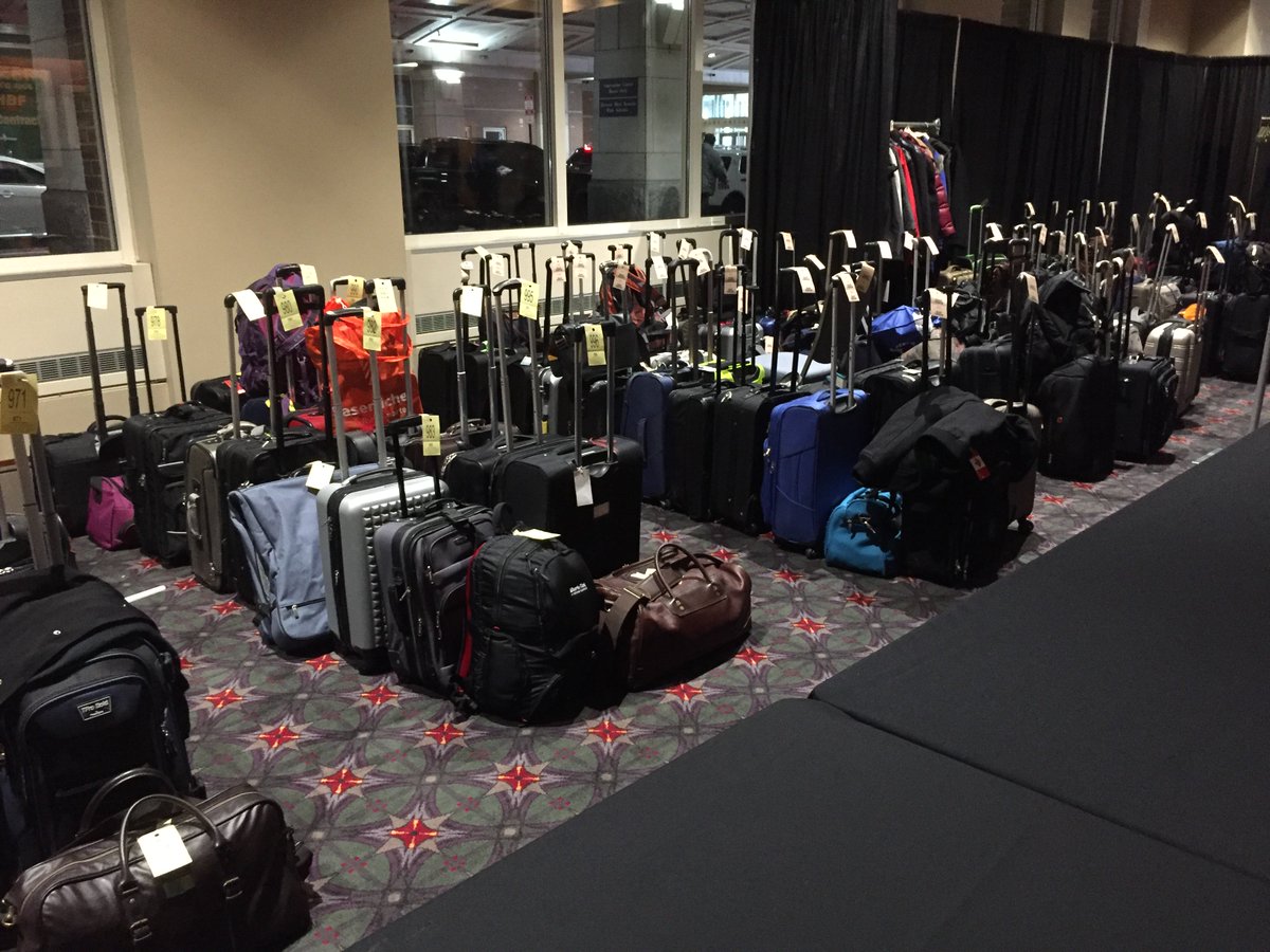 PatrickStoddart's tweet photo. 🎶…in convoys of silence, the luggage graze 🎶…goodbye #EDU17 https://t.co/K2Yznrm7CP