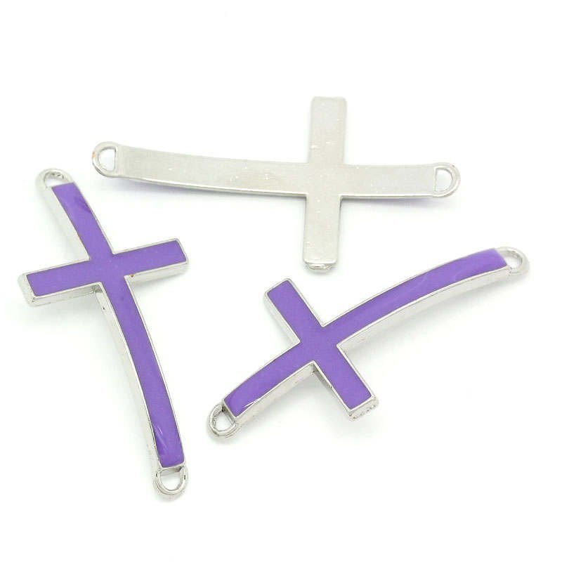 Vickys228's tweet photo. 20 Cross Connector Charms Purple Enamel, 9455, 700a https://t.co/6G8birgqGR #Jewelrysupplies #CrossConnector https://t.co/f8zG9HiJJf