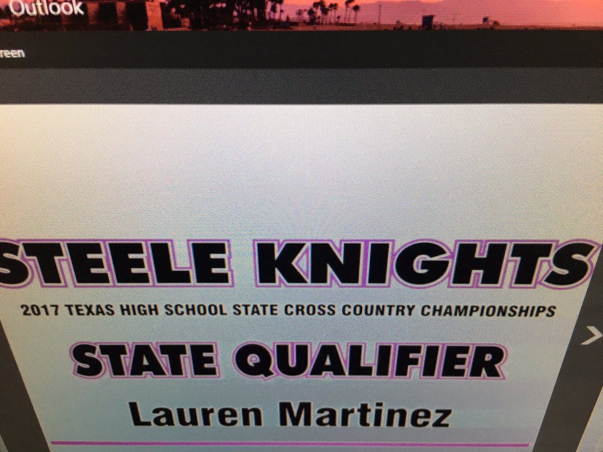 Steele Cross Country tweet media