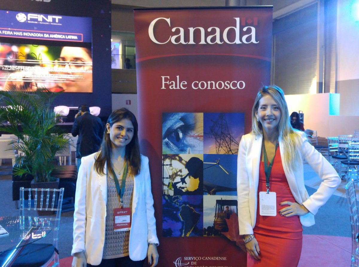 linadonnard's tweet image. #FINIT2017 Delegação Canadá @CanadanoBrasil #canada