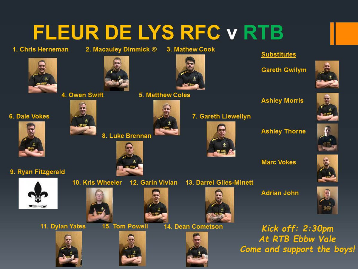 fdlrugby's tweet photo. Tomorrows match day 20 to take on @RTBRFC ⚜⚜⚜⚜⚜
#UppaFlower ⚜
#BarrelsBack https://t.co/7wwvVeuIB8