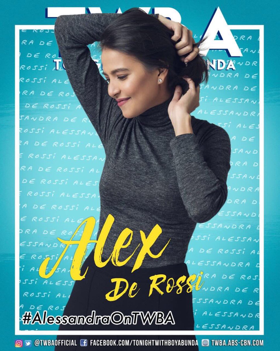 ALEXkadas's tweet photo. Tune in on ABS-CBN for #AlessandraOnTWBA tonight after Hwarang!! https://t.co/duKmx2JT3F